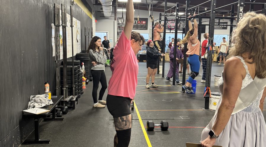 Tyler in 26.2 CrossFit Open