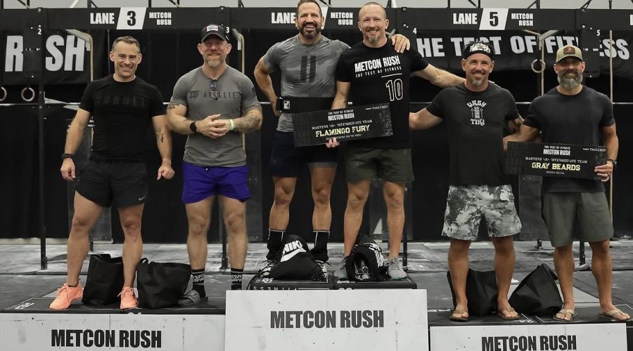 Paul first place at Metcon Rush